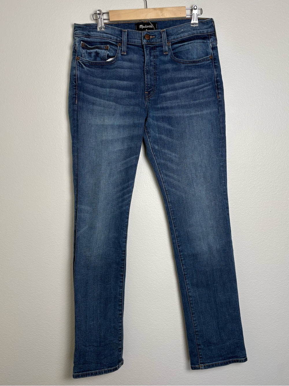 Madewell Men’s Slim Jeans In Danforth Wash Size 32 x 32